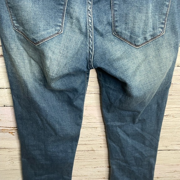 Abercrombie & Fitch Harper ankle raw hem jeans 25 - Picture 8 of 10